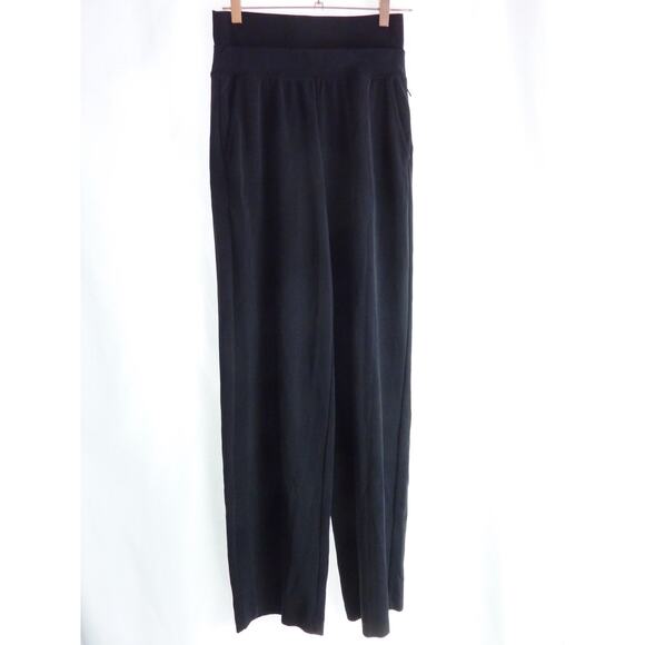 Athleta Black High Rise Wide Leg Pant XS T - Picture 1 of 6